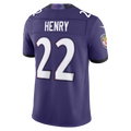 Fenge B.Ravens #22 Derrick Henry Purple Team Vapor F.U.S.E. Stitched Limited Jerseys