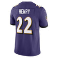 Fenge B.Ravens #22 Derrick Henry Player Vapor F.U.S.E. Limited Purple Stitched Jerseys