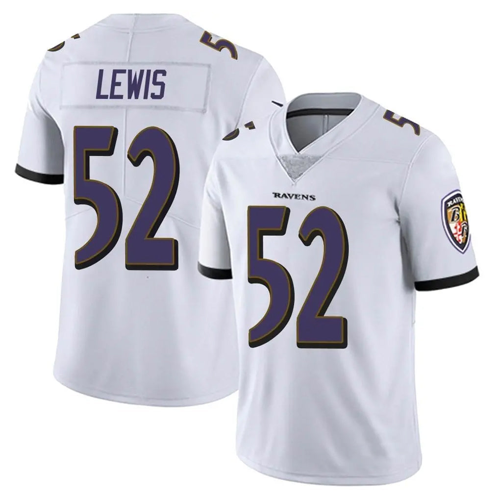 Fenge B.Ravens #52 Ray Lewis Player White Vapor Untouchable Limited Game Home Stitched Jerseys
