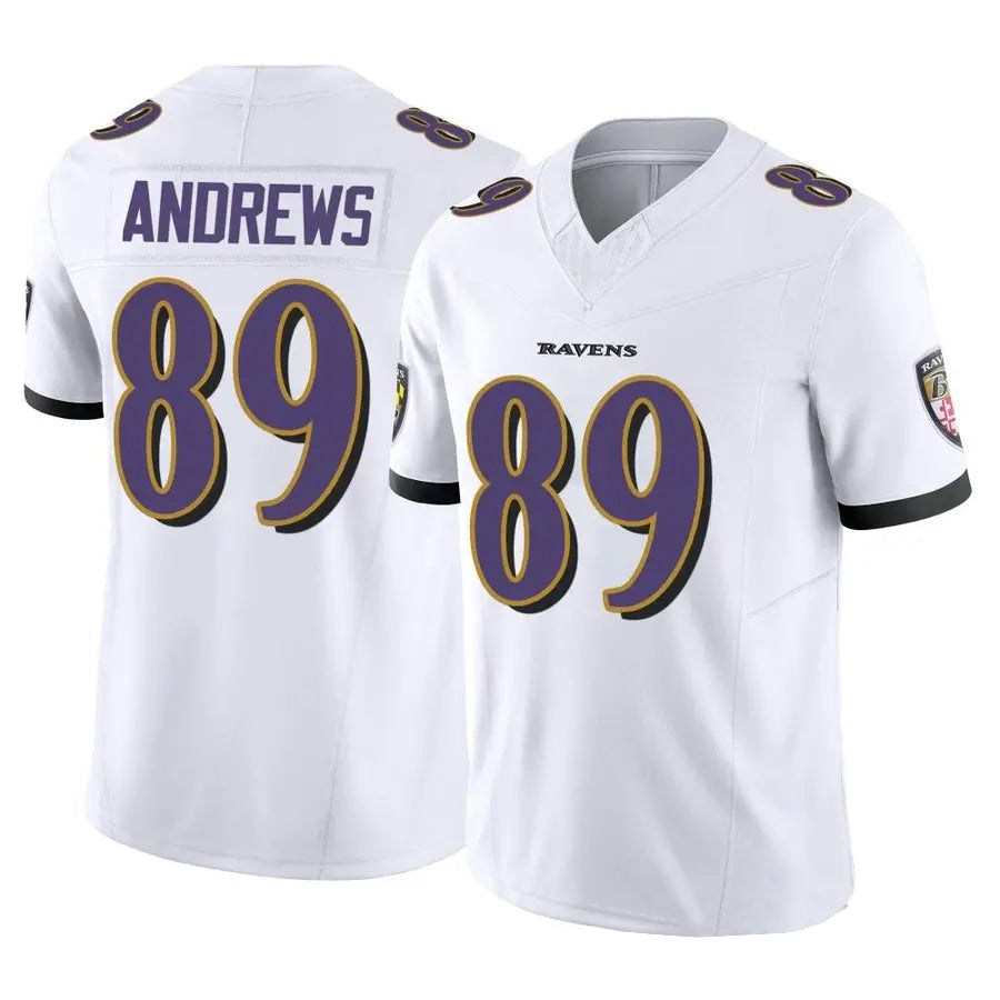 Fenge B.Ravens #89 Mark Andrews Player White Vapor F.U.S.E. Limited  Stitched Jerseys