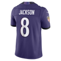 Fenge B.Ravens #8 Lamar Jackson Purple Team Vapor F.U.S.E. Stitched Limited Jerseys