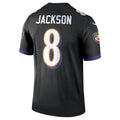 Fenge B.Ravens #8 Lamar Jackson Player Black Legend Performance Stitched Jerseys