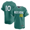 Fenge B.Red Sox #10 Trevor Story Player Green City Connect Limited Home Game Stitched Jerseys