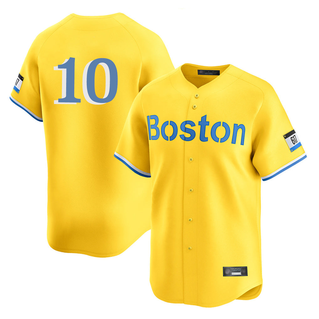 Fenge B.Red Sox #10 Trevor Story Player Black Home Game Stitched Jerseys