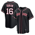 Fenge B.Red Sox #16 Jarren Duran Player Black Out Home Game Stitched Jerseys