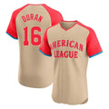 Fenge B.Red Sox #16 Jarren Duran Player Cream All-Star Short-Sleeved Limited Elite Home Game Stitched Jerseys