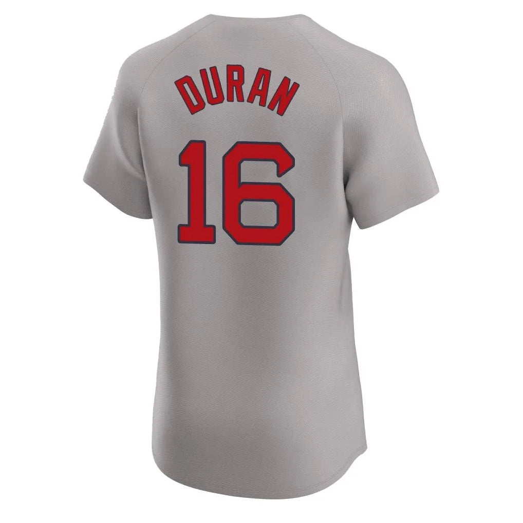 Fenge B.Red Sox #16 Jarren Duran Player Gray Road Limited Elite Home Game Stitched Jerseys