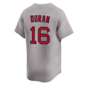 Fenge B.Red Sox #16 Jarren Duran Player Gray Road Limited Home Game Stitched Jerseys