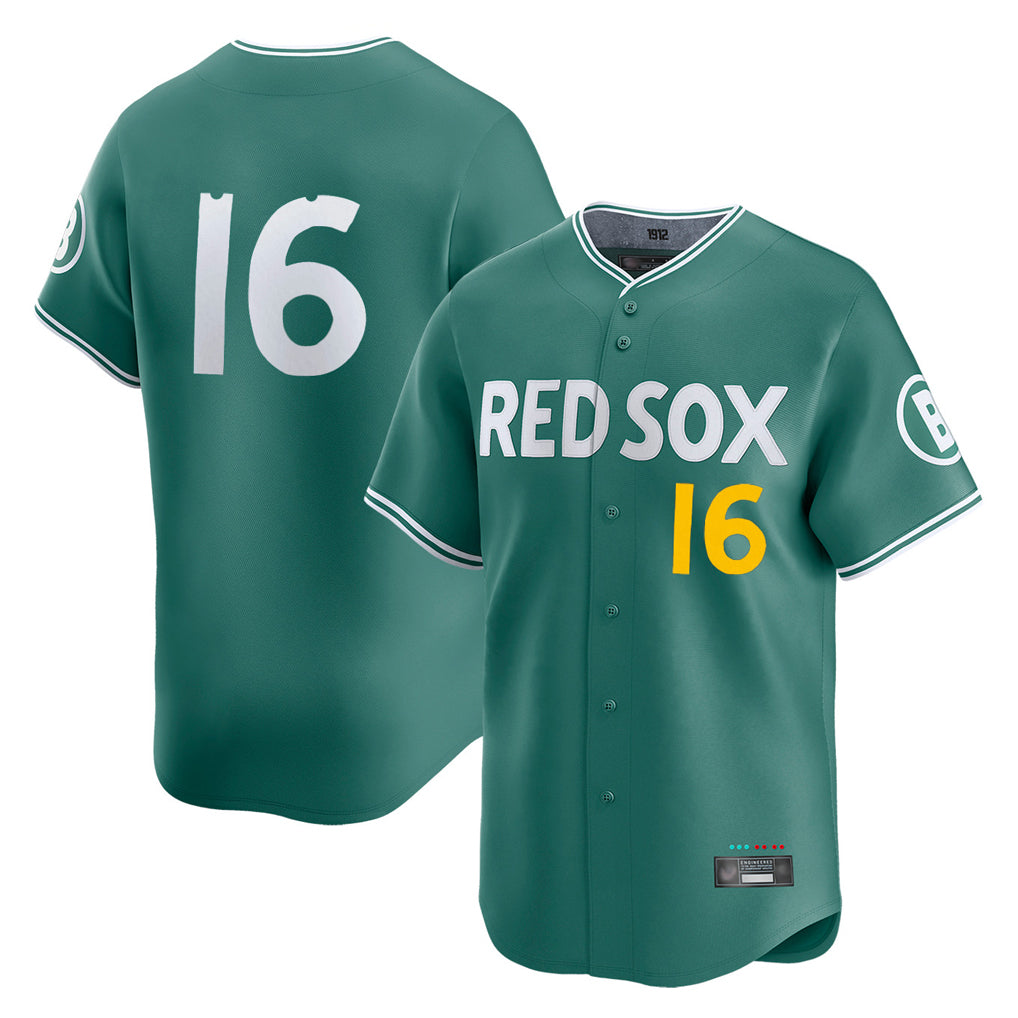 Fenge B.Red Sox #16 Jarren Duran Player Green City Connect Limited Home Game Stitched Jersey