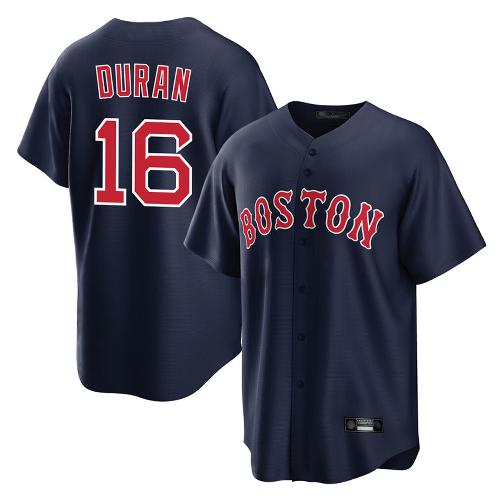 Fenge B.Red Sox #16 Jarren Duran Player Navy Home Game Stitched Jersey