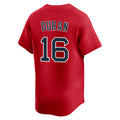 Fenge B.Red Sox #16 Jarren Duran Player Red Limited Home Game Stitched Jerseys