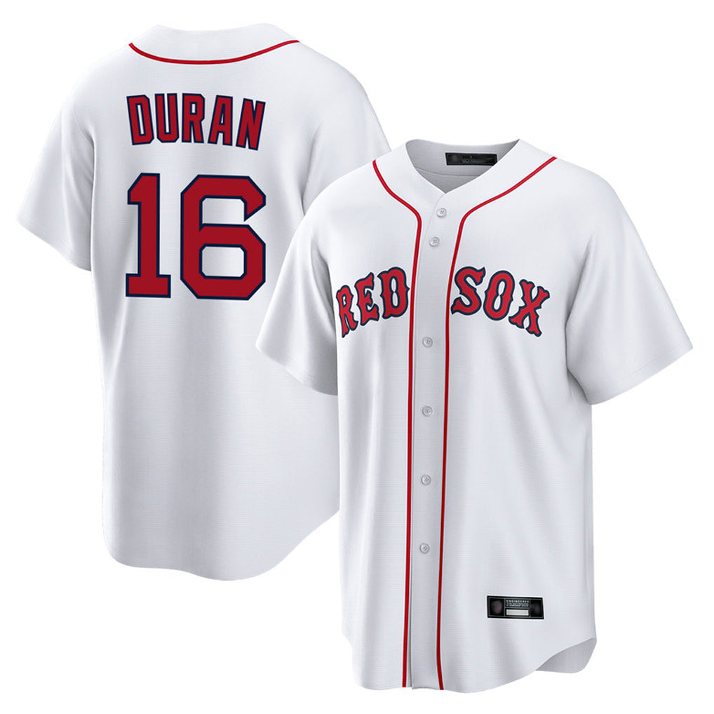 Fenge B.Red Sox #16 Jarren Duran Player White Home Game Stitched Jersey