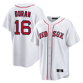 Fenge B.Red Sox #16 Jarren Duran Player White Home Game Stitched Jersey