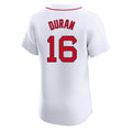 Fenge B.Red Sox #16 Jarren Duran Player White Limited Elite Home Game Stitched Jerseys