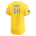 Fenge B.Red Sox #16 Jarren Duran Player Yellow Limited Elite Home Game Stitched Jerseys