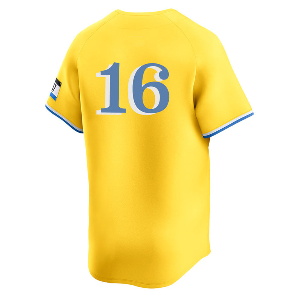 Fenge B.Red Sox #16 Jarren Duran Player Yellow Limited Home Game Stitched Jerseys