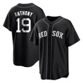 Fenge B.Red Sox #19 Roman Anthony Player Black Home Game Stitched Jerseys