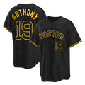 Fenge B.Red Sox #19 Roman Anthony Player Black Snake Skin City Home Game Stitched Jerseys