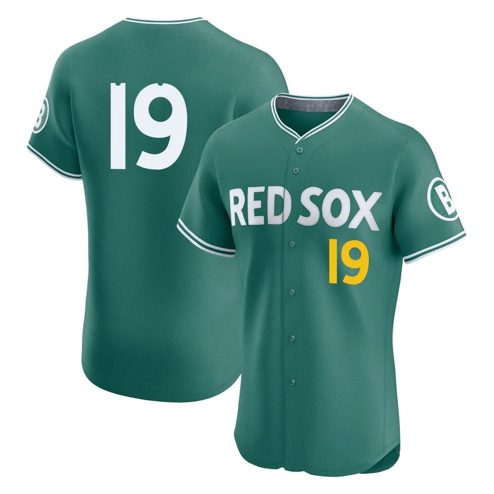 Fenge B.Red Sox #19 Roman Anthony Player Green City Connect Limited Elite Home Game Stitched Jerseys