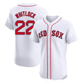 Fenge B.Red Sox #22 Garrett Whitlock Player White Limited Elite Home Game Stitched Jerseys