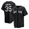 Fenge B.Red Sox #35 Garrett Crochet Player Black Home Game Stitched Jerseys