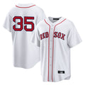 Fenge B.Red Sox #35 Garrett Crochet Player White Home Game Stitched Jerseys