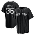 Fenge B.Red Sox #36 Triston Casas Player Black Home Game Stitched Jerseys