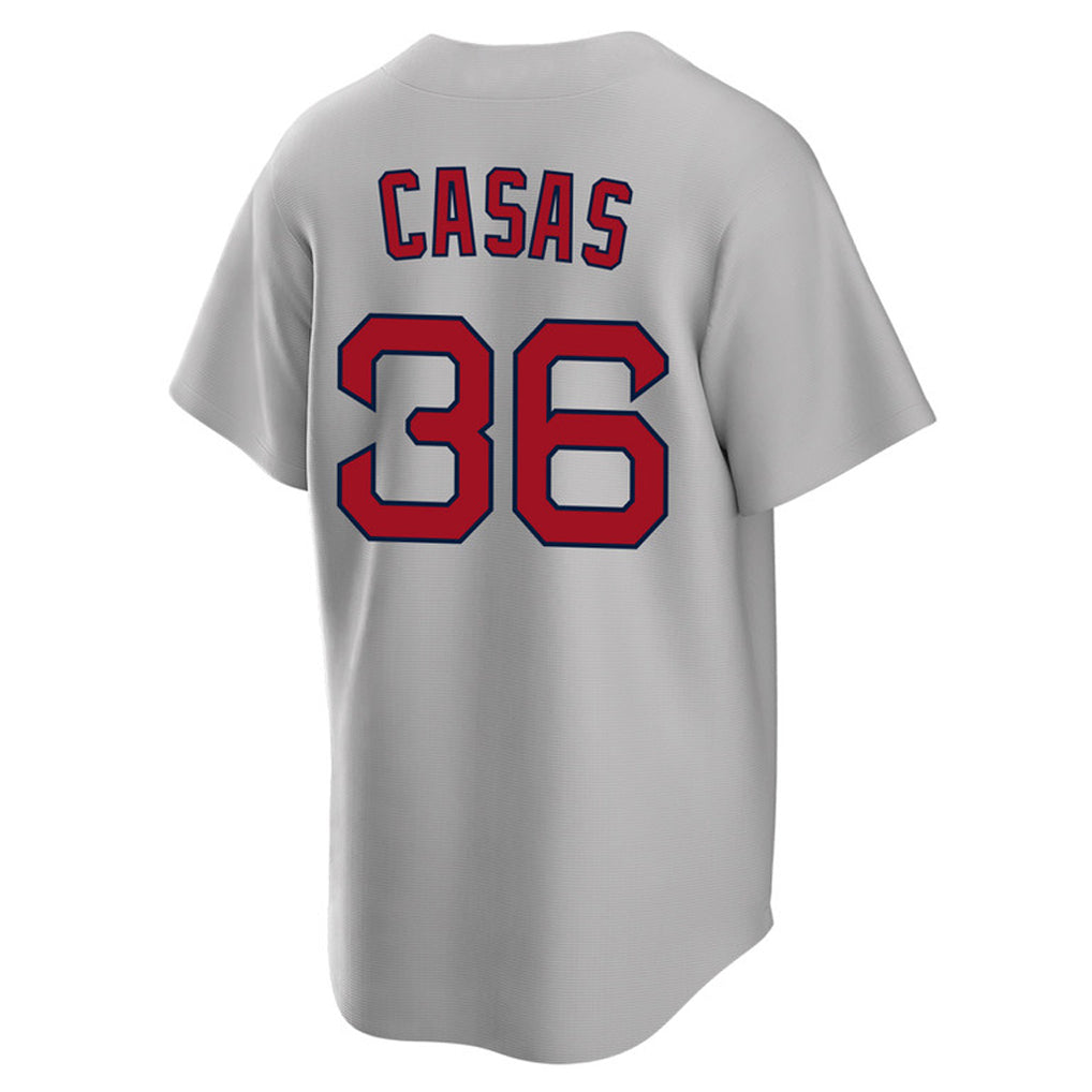 Fenge B.Red Sox #36 Triston Casas Player Gray Road Home Game Stitched Jerseys