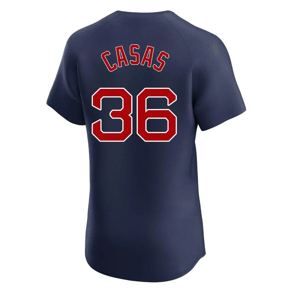 Fenge B.Red Sox #36 Triston Casas Player Navy Limited Elite Home Game Stitched Jerseys