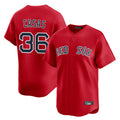 Fenge B.Red Sox #36 Triston Casas Player Red Limited Home Game Stitched Jersey