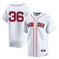 Fenge B.Red Sox #36 Triston Casas Player White Limited Home Game Stitched Jersey