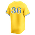 Fenge B.Red Sox #36 Triston Casas Player Yellow Limited Home Game Stitched Jerseys