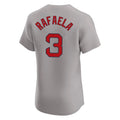 Fenge B.Red Sox #3 Ceddanne Rafaela Player Gray Road Limited Elite Home Game Stitched Jerseys