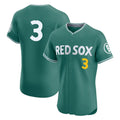 Fenge B.Red Sox #3 Ceddanne Rafaela Player Green City Connect Limited Elite Home Game Stitched Jersey