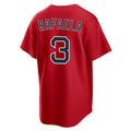 Fenge B.Red Sox #3 Ceddanne Rafaela Player Red Home Game Stitched Jerseys