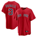 Fenge B.Red Sox #3 Ceddanne Rafaela Player Red Home Game Stitched Jersey