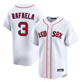 Fenge B.Red Sox #3 Ceddanne Rafaela Player White Limited Home Game Stitched Jersey