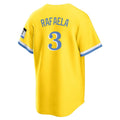 Fenge B.Red Sox #3 Ceddanne Rafaela Player Yellow Home Game Stitched Jerseys