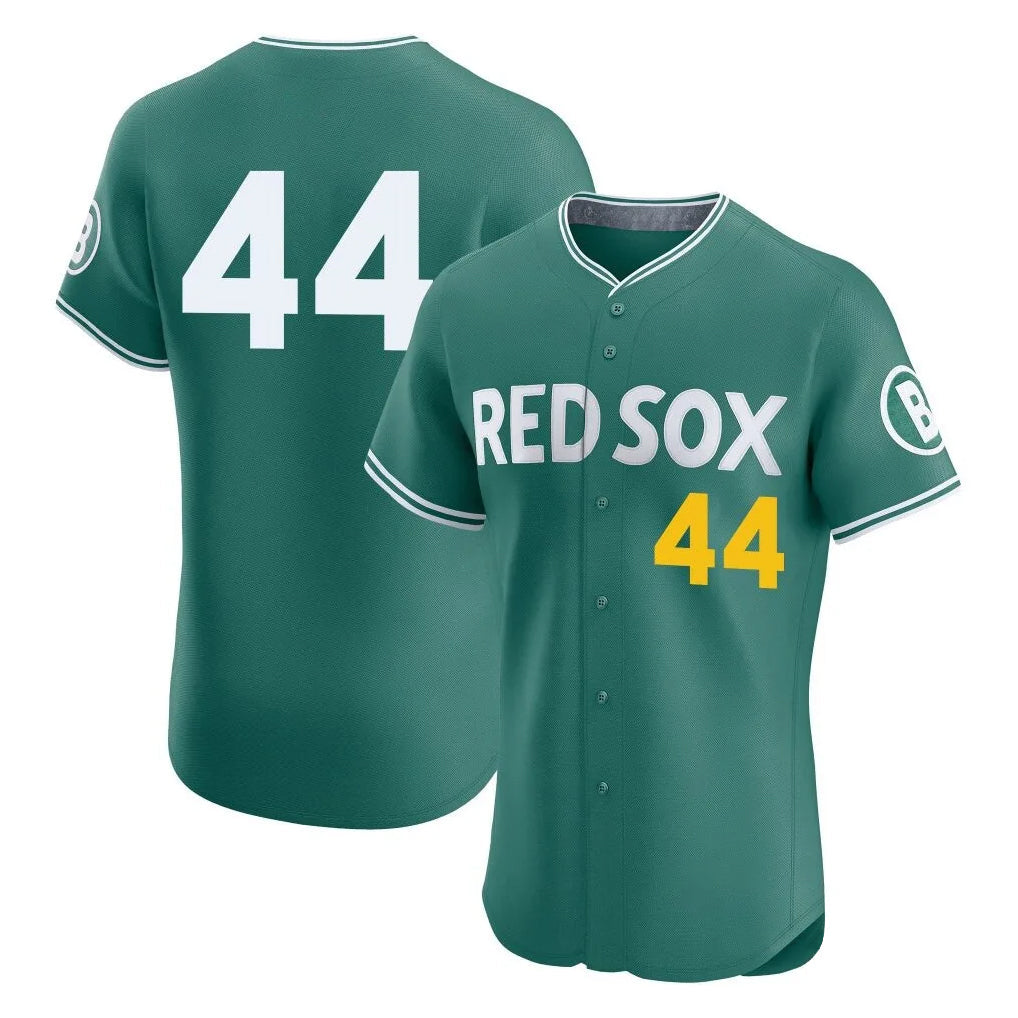 Fenge B.Red Sox #44 Aroldis Chapman Player Green City Connect Limited Elite Home Game Stitched Jerseys