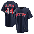 Fenge B.Red Sox #44 Aroldis Chapman Player Navy Home Game Stitched Jerseys