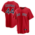 Fenge B.Red Sox #44 Aroldis Chapman Player Red Home Game Stitched Jerseys