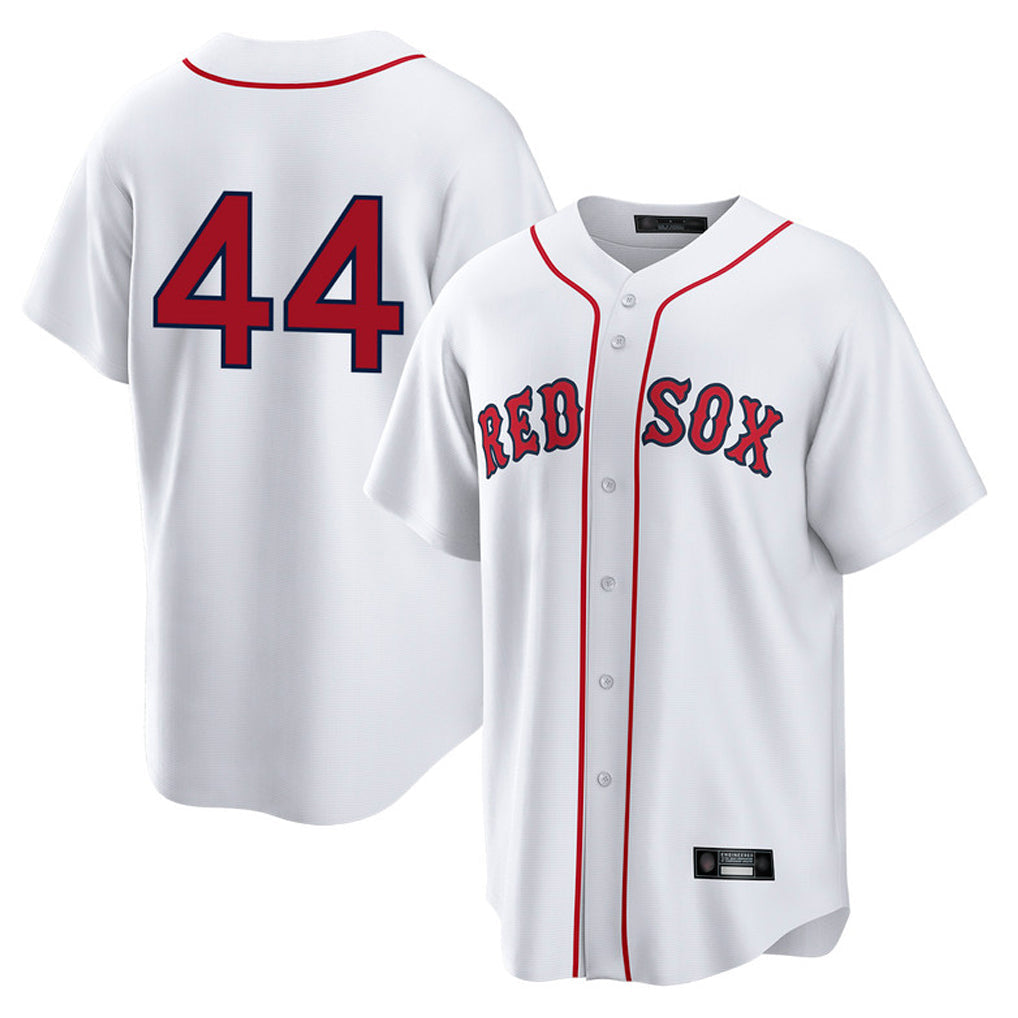Fenge B.Red Sox #44 Aroldis Chapman Player White Home Game Stitched Jerseys