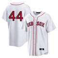 Fenge B.Red Sox #44 Aroldis Chapman Player White Home Game Stitched Jerseys