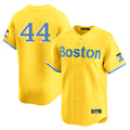 Fenge B.Red Sox #44 Aroldis Chapman Player Yellow Limited Home Game Stitched Jerseys
