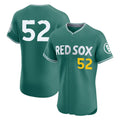 Fenge B.Red Sox #52 Wilyer Abreu Player Green City Connect Limited Elite Home Game Stitched Jerseys