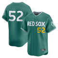 Fenge B.Red Sox #52 Wilyer Abreu Player Green City Connect Limited Home Game Stitched Jerseys