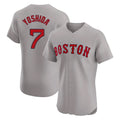 Fenge B.Red Sox #7 Masataka Yoshida Player Gray Road Limited Elite Home Game Stitched Jersey