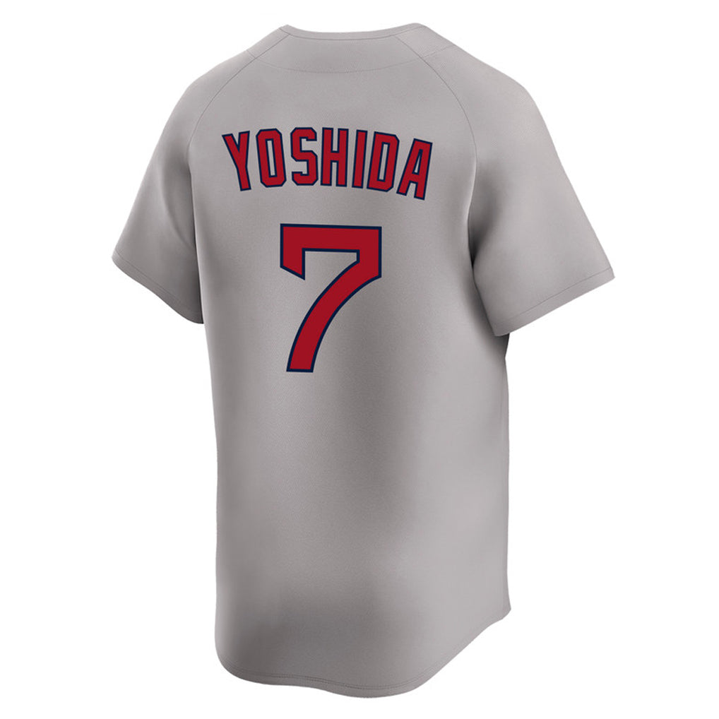 Fenge B.Red Sox #7 Masataka Yoshida Player Gray Road Limited Home Game Stitched Jerseys