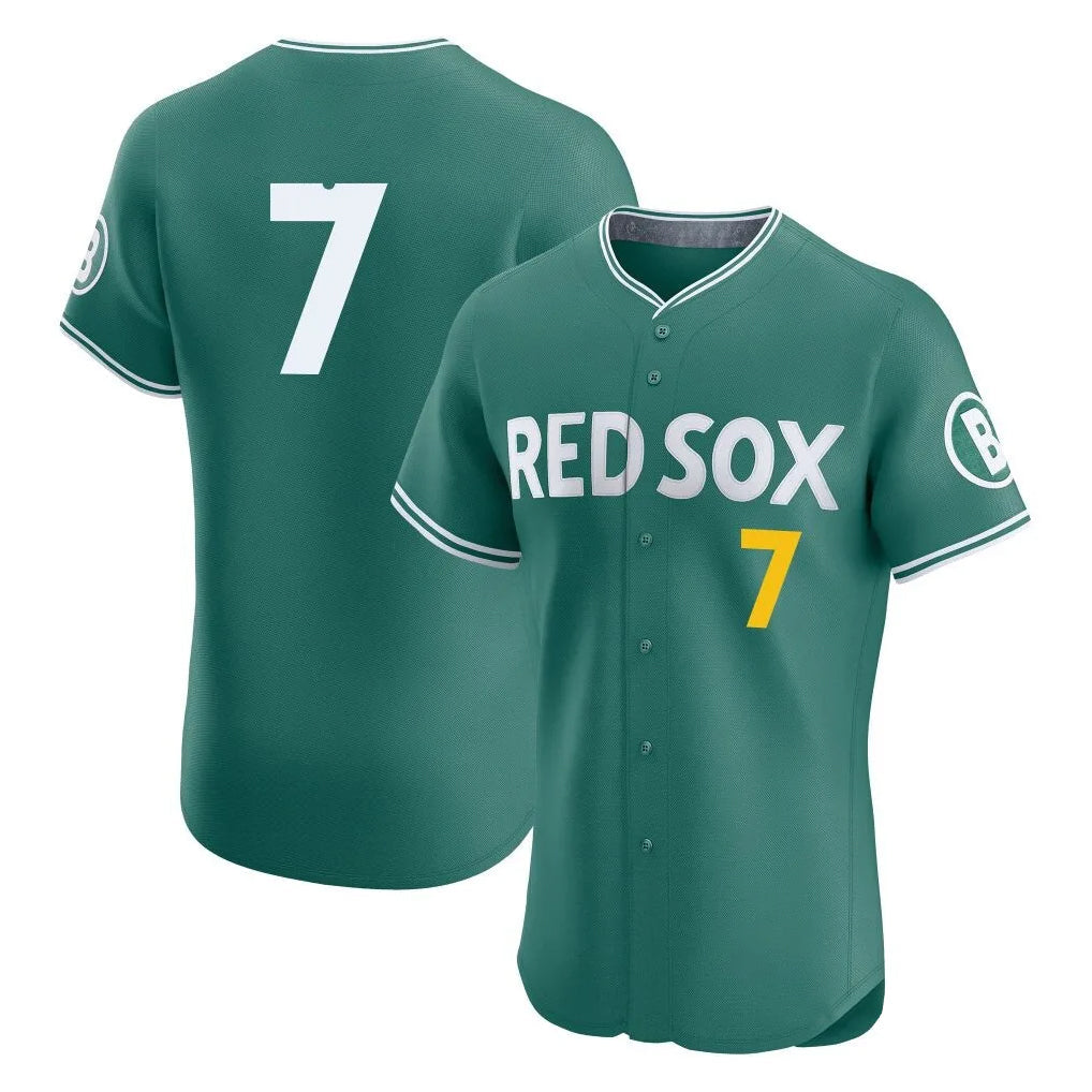 Fenge B.Red Sox #7 Masataka Yoshida Player Green City Connect Limited Elite Home Game Stitched Jersey
