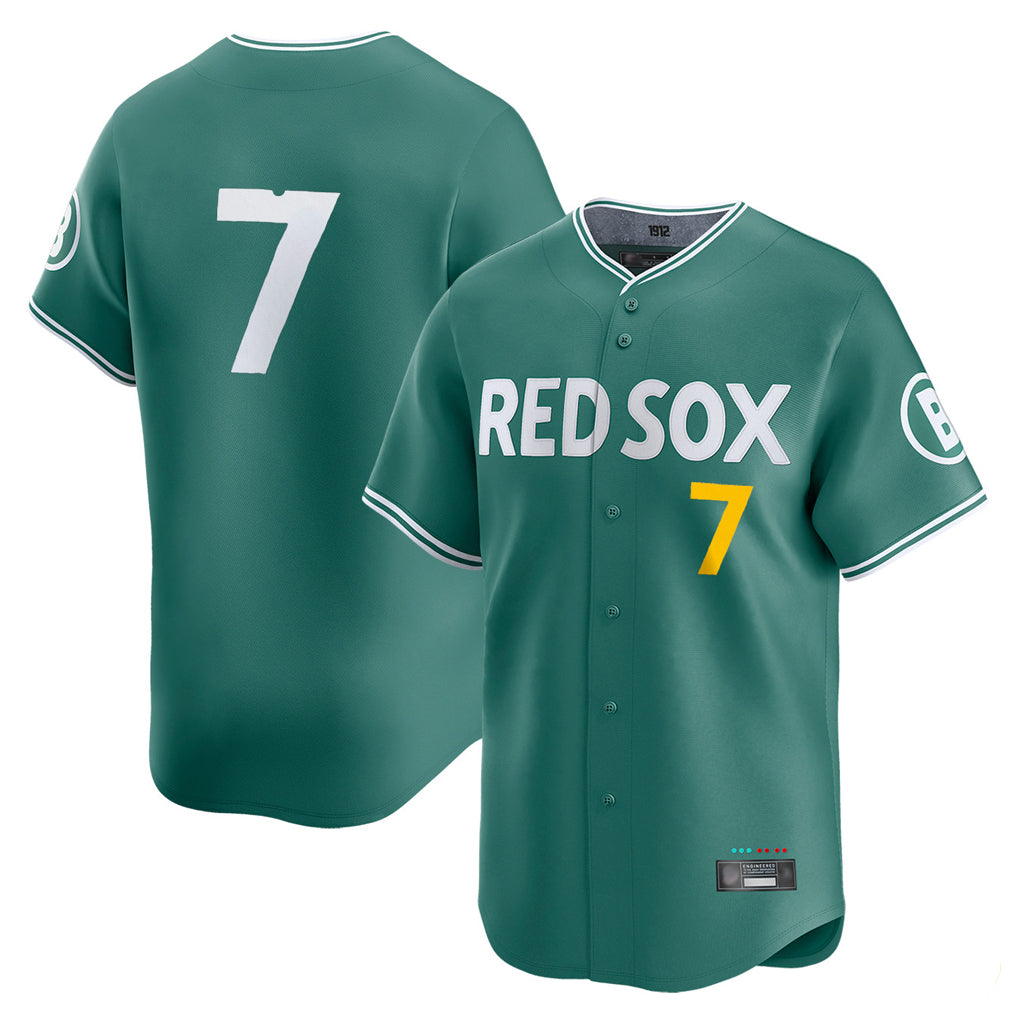 Fenge B.Red Sox #7 Masataka Yoshida Player Green City Connect Limited Home Game Stitched Jersey